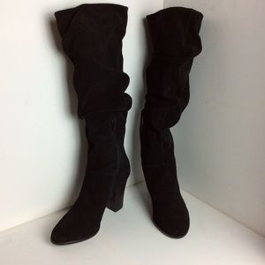 Steve Madden Suede Slouch Boot Never Worn Sz 11